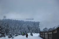 Blick vom Schienen-Cabrio zum Brockengipfel