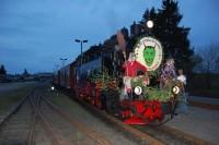 Dämonen-Express im Bf Stiege mit Bewachung durch zwei Hexen