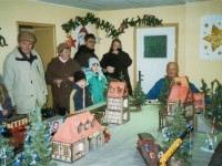 Gartenbahnanlage der Modellbahngruppe des FKS beim Weihnachtsmarkt in Wegeleben (4)