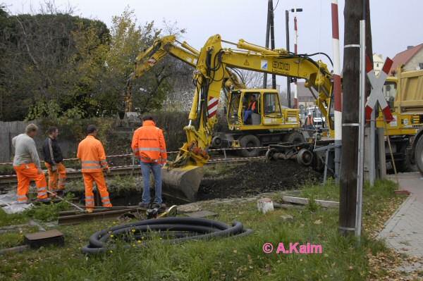 Bagger am B&uuml;
